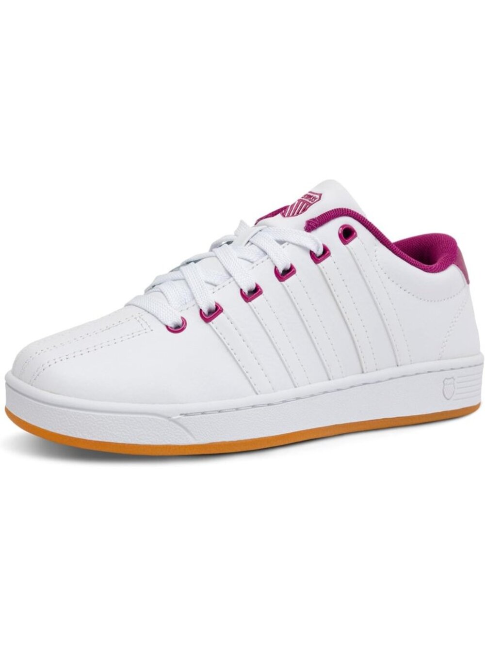 Women's White Gum Slip On Comfortable Platform Lace Up Modern Fashion Sneakers